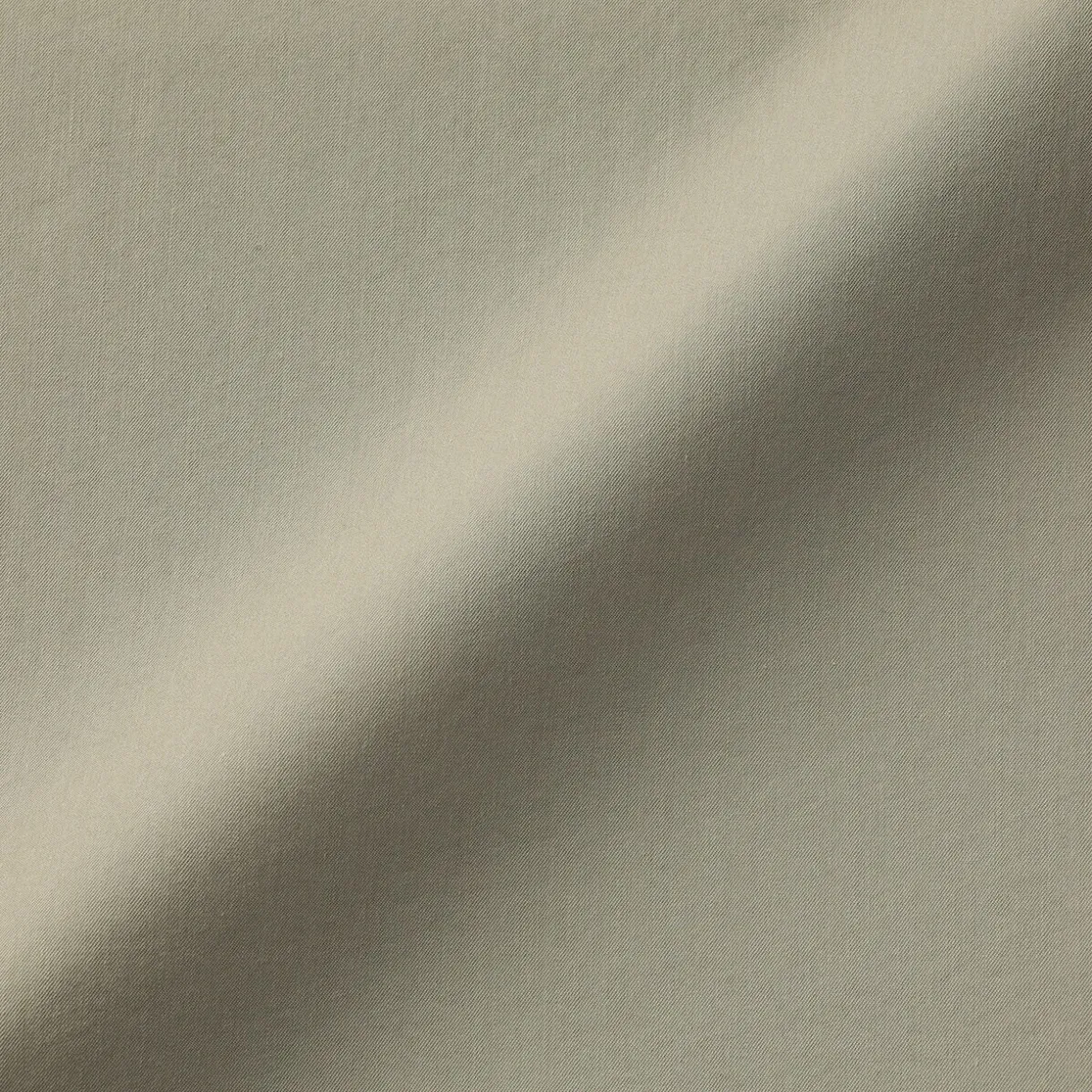 Jupe midi plissée et évasée en sergé de coton mélangé pour femme