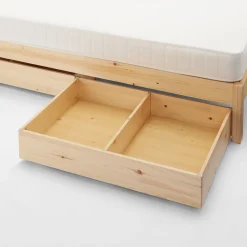 Lit large double en pin