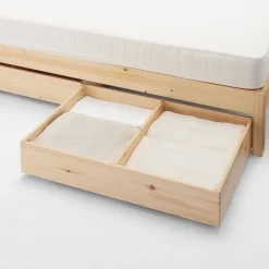 Lit large double en pin