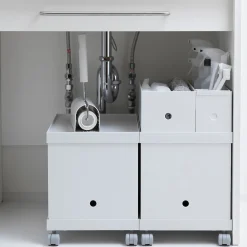 Lot de 4 roulettes pour boîtes PP