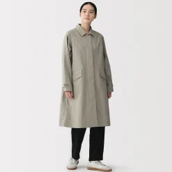 Manteau à col montant déperlant pour femme