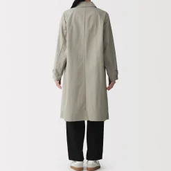 Manteau à col montant déperlant pour femme