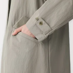 Manteau à col montant déperlant pour femme