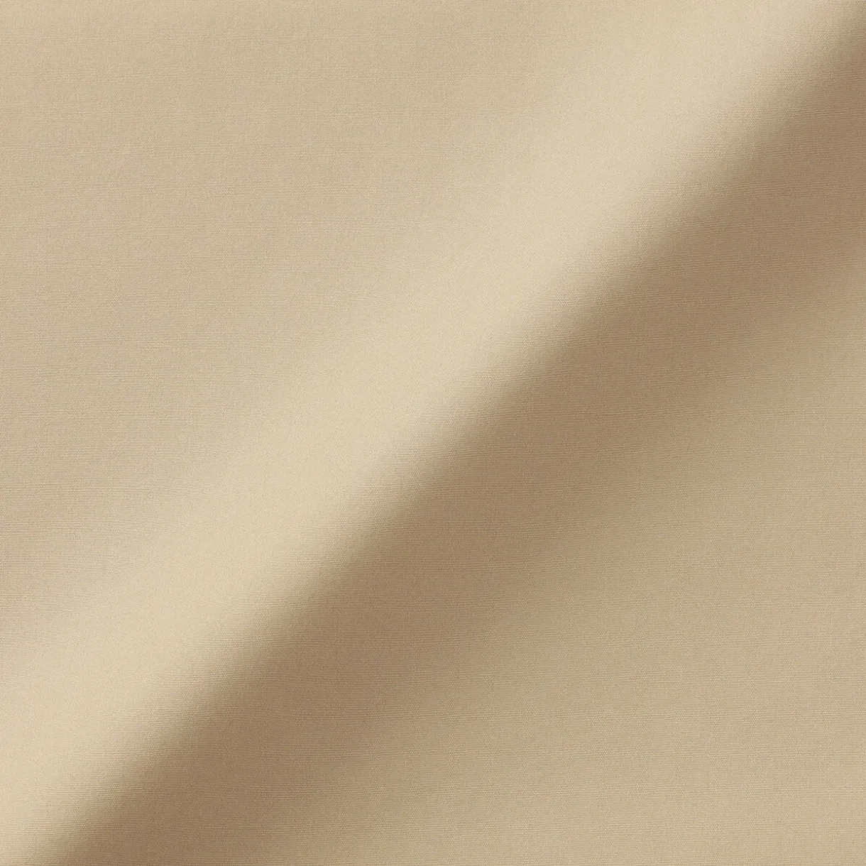 Manteau droit en coton déperlant pour femme