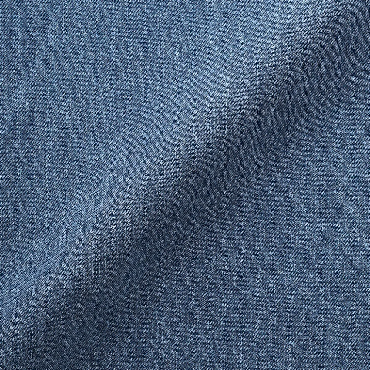 Manteau en denim mélangé kapok pour femme