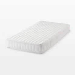 Matelas  large double à ressorts ensachés haute densité, facile à retourner