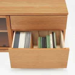 Meuble TV en noyer ‐ Moyen