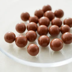 Noisettes enrobées de chocolat au lait