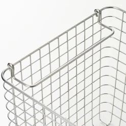 Panier en fil d'acier inoxydable L37X P26X H24cm