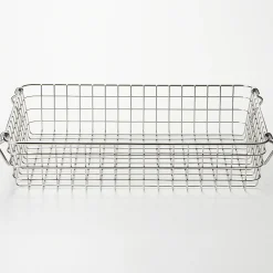 Panier en fil d'acier inoxydable L37X P26 XH8 cm