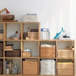 Panier en rotin L26x P36X H24cm