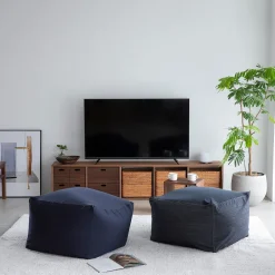 Panier en rotin M 26x36x16cm