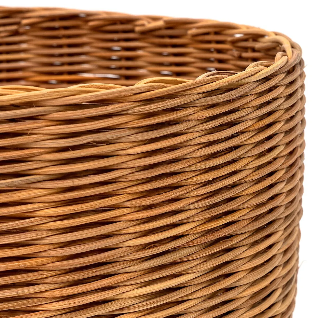 Panier tissé en rotin ‐ rond, L