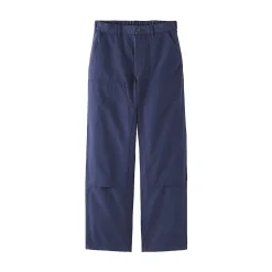 Pantalon aux genoux renforcés en toile de coton pour homme