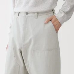 Pantalon aux genoux renforcés en coton recyclé pour homme