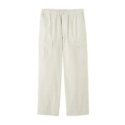 Pantalon cargo à coupe Easy Fit en toile de coton léger pour homme