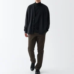 Pantalon Chino en coton stretch coupe slim homme ‐ Longueur 82cm