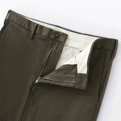 Pantalon Chino en coton stretch coupe slim pour homme