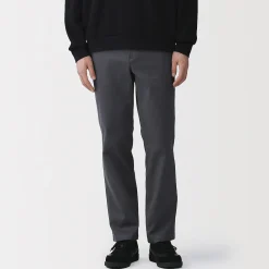 Pantalon Chino en coton stretch coupe slim pour homme