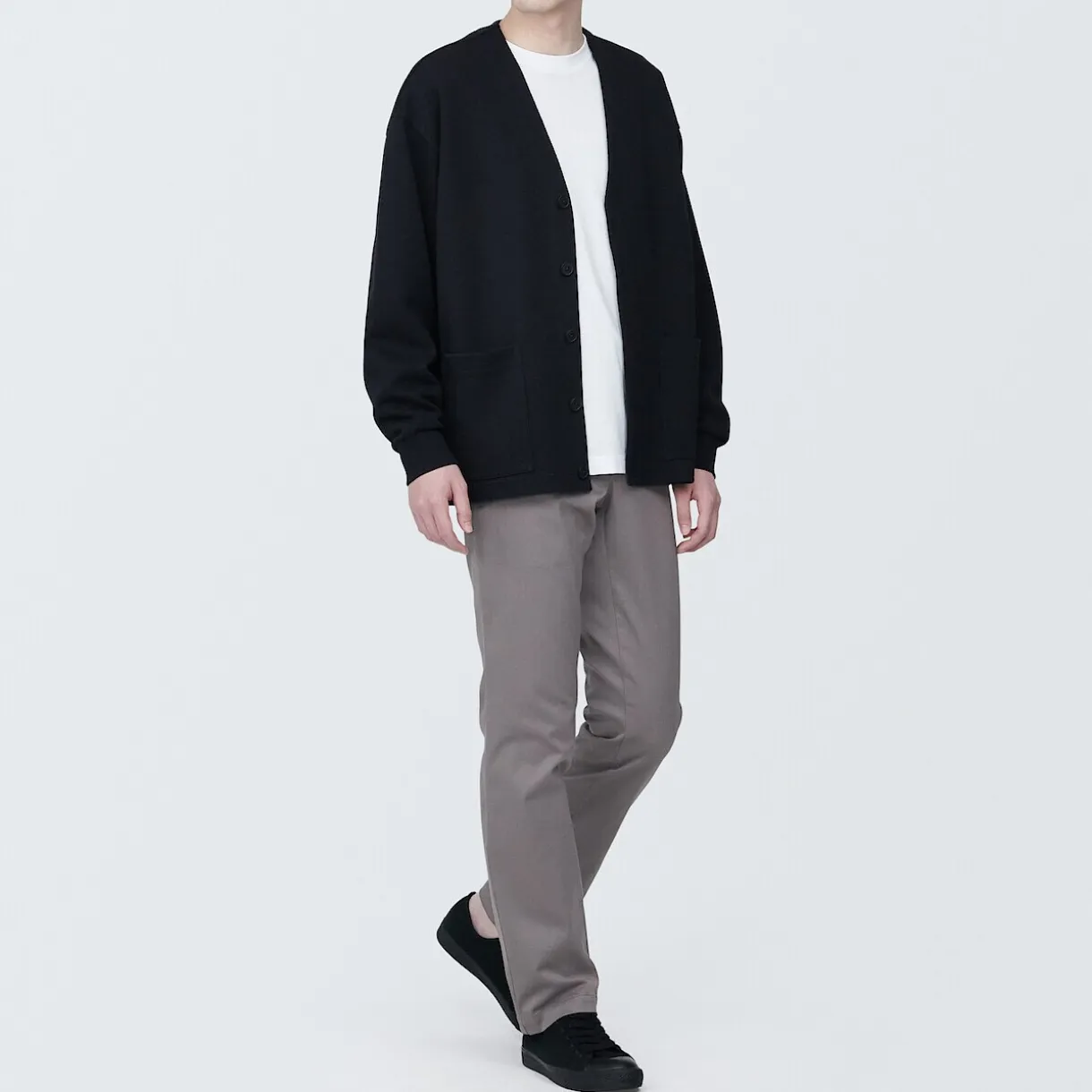 Pantalon Chino en coton stretch coupe slim pour homme