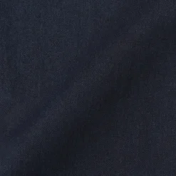 Pantalon Chino Indigo à pinces en coton stretch coupe wide homme