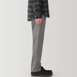 Pantalon Chino long en coton stretch coupe slim pour homme