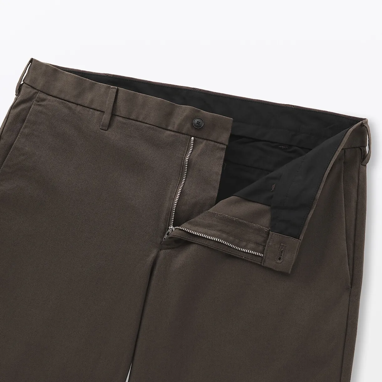 Pantalon Chino long en coton stretch coupe slim pour homme