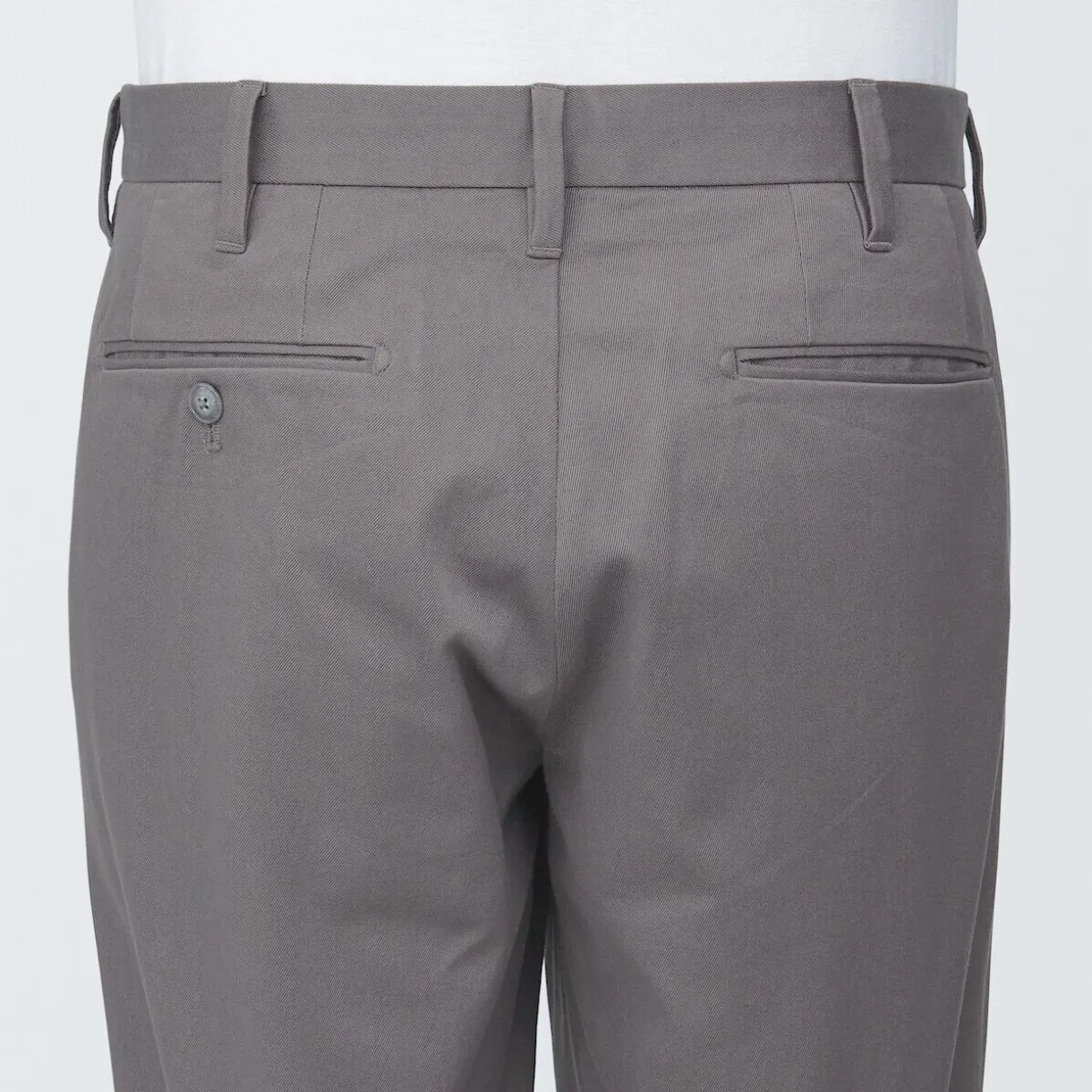 Pantalon Chino long en coton stretch coupe slim pour homme