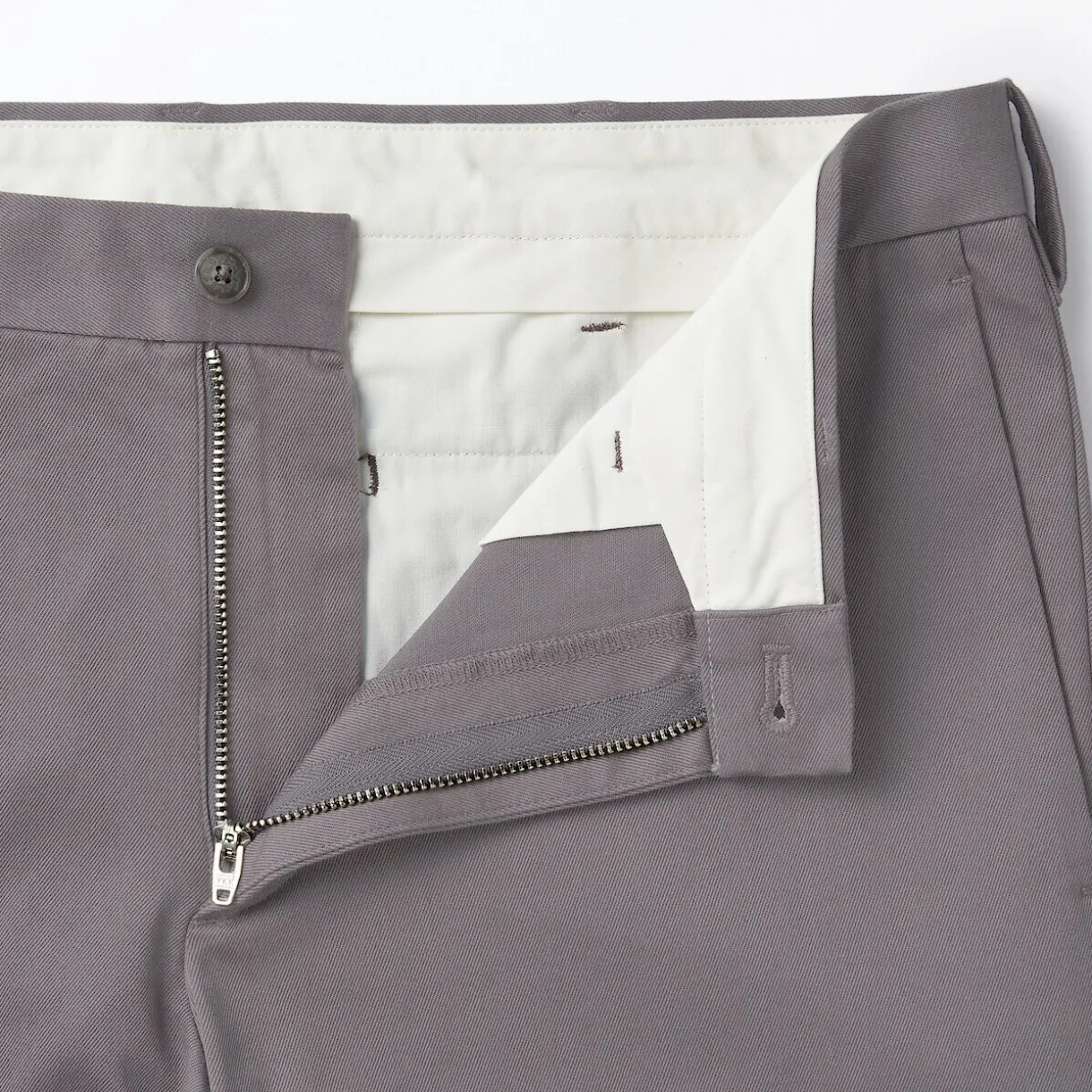 Pantalon Chino long en coton stretch coupe slim pour homme