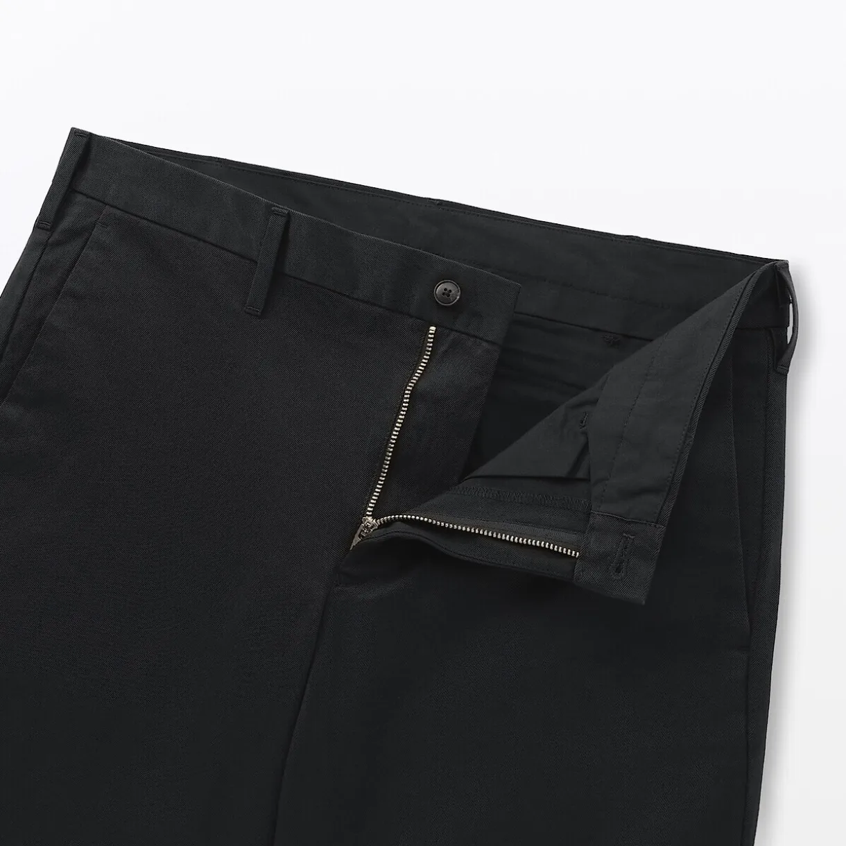 Pantalon Chino long en coton stretch coupe slim pour homme