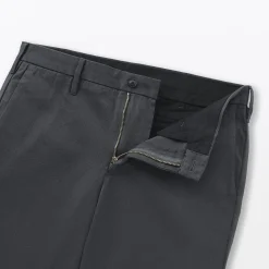 Pantalon Chino long en coton stretch coupe slim pour homme