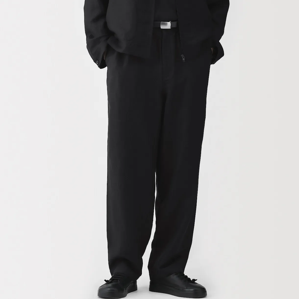 Pantalon confortable en lin et lyocell pour homme