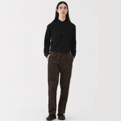 Pantalon confortable en velours côtelé pour homme
