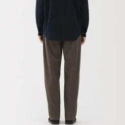 Pantalon confortable en velours côtelé pour homme