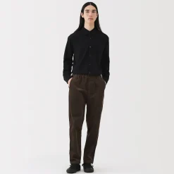 Pantalon confortable en velours côtelé pour homme