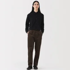 Pantalon confortable en velours côtelé pour homme