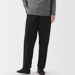 Pantalon coupe confortable en coton pour femme