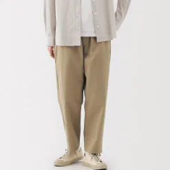 Pantalon coupe confortable en coton pour femme