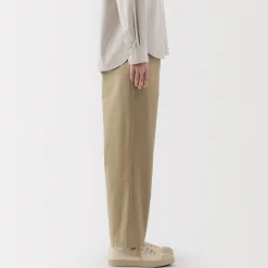 Pantalon coupe confortable en coton pour femme