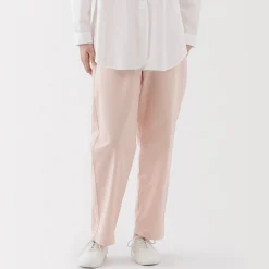 Pantalon coupe confortable en coton pour femme