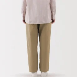 Pantalon coupe confortable en coton pour femme