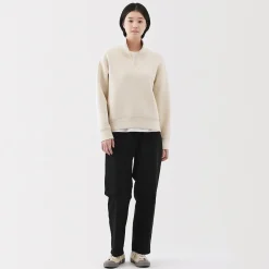 Pantalon coupe confortable en coton pour femme