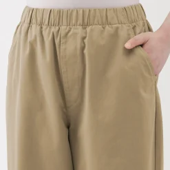 Pantalon coupe confortable en coton pour femme