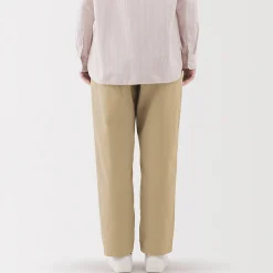 Pantalon coupe confortable en coton pour femme