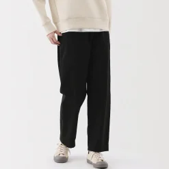 Pantalon coupe confortable en coton pour femme