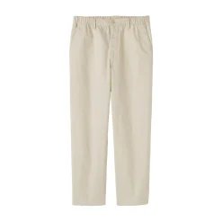 Pantalon coupe confortable en denim lavé pour homme ‐ Naturel