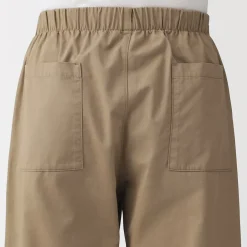 Pantalon coupe confortable en coton lavé pour homme