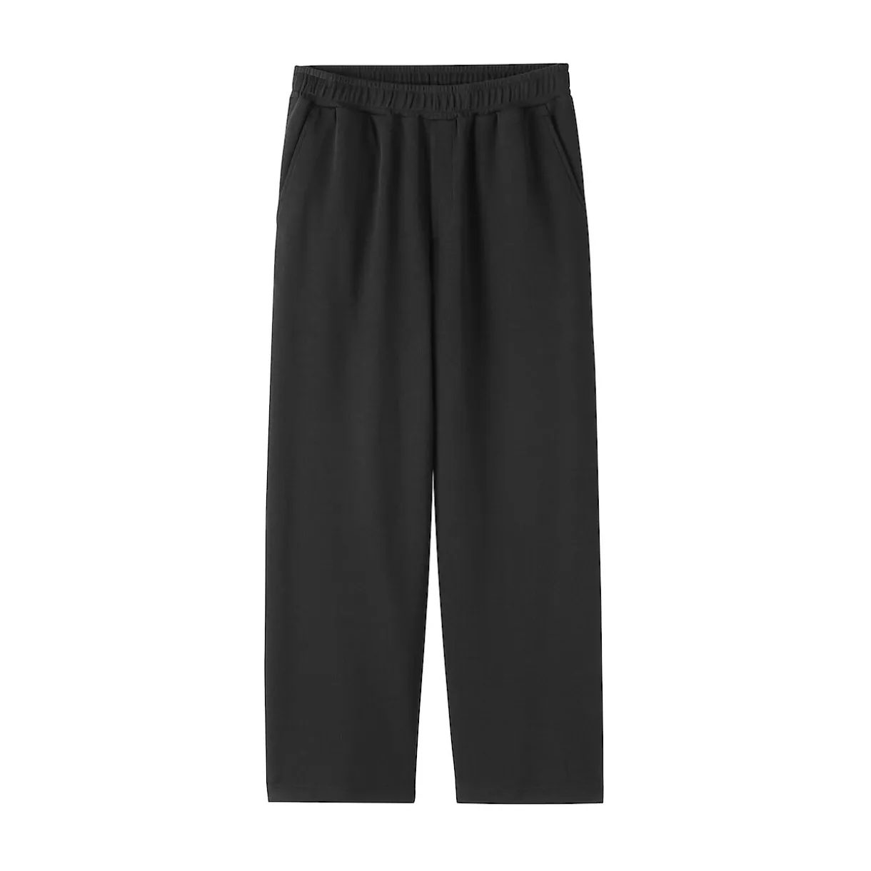 Pantalon de jogging à ourlet ouvert et à double tricot pour homme