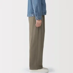 Pantalon de jogging à ourlet ouvert et à double tricot pour homme