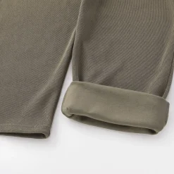 Pantalon de jogging à ourlet ouvert et à double tricot pour homme